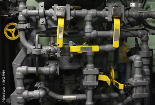 Valves That Control The Diesel Fuel Transfer System Is