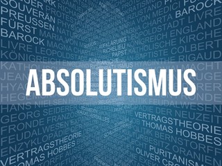 Canvas Print - Absolutismus