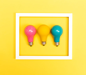colored light bulbs