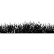 © Jemastock - grass black silhouette nature, plant and field vector illustration