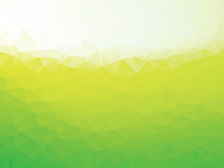 Wall Mural - abstract green geometric background