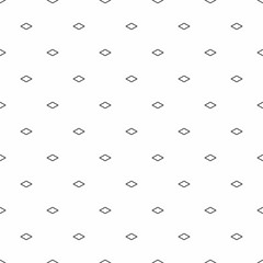 Leinwandbilder - Abstract seamless pattern. Grey rhombuses, modern stylish textures