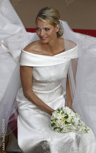 Princess Charlene Attends Her Religious Wedding Ceremony With