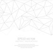 © akrain - Abstract the white background with a pattern in the polygonal style. White space for text.