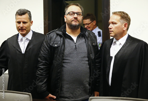 Defendants Wilfried Wagener Arrives At A Courtroom In Paderborn