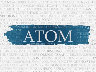 Canvas Print - Atom