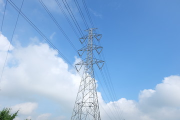 high voltage pole