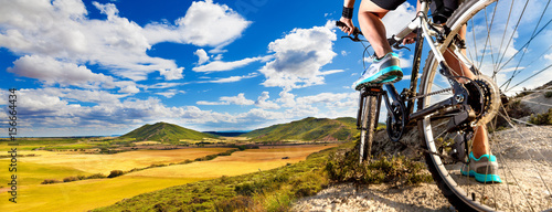 Mountain bike.Sport and hea...