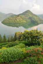 Lake Kivu In Rwanda, Africa