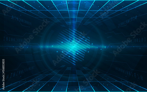 Ultra Hd Abstract Sci Fi Technology Wallpaper Suitable For