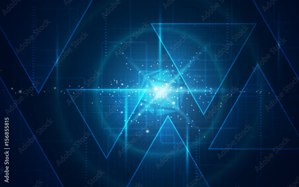 Ultra HD Abstract Sci Fi Technology Wallpaper Suitable for Application ...