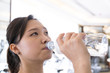 © hin255 - Asian woman drinking water