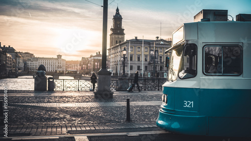 Photo  Gothenburg City Sunset