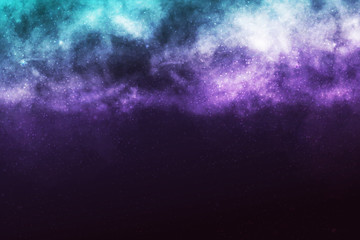 Wall Mural - vector realistic cosmic galaxy background. concept of space, nebula and cosmos.