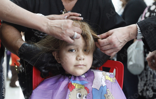 Hair Stylist Marcelo Avatte And His Team Fit A Natural Hair Wig On