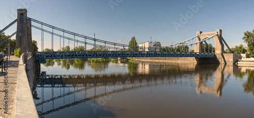 Plakat Most wiszący - panorama