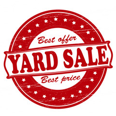 Wall Mural - Yard sale