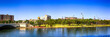 Buildings of the University of Tampa and the Hillsboro River in this Florida city