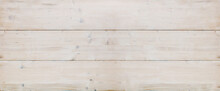 White Wooden Planks Background