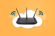 Wireless router on cloud composition