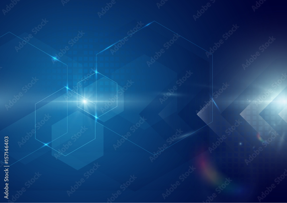 Abstract technology digital hi tech concept background Stock Vector ...