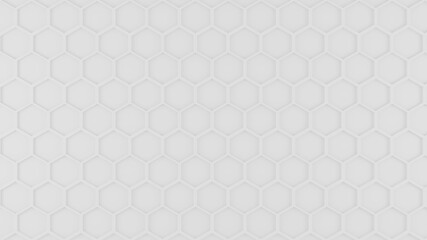 White Honeycomb pattern graphic