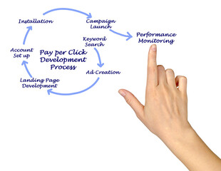 Wall Mural - pay per click development process