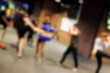 © Dontree - Abstract blur Thai boxing in the gym (Muay-Thai)
