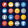 © Bakai - Boxing Icons Flat Design Circle