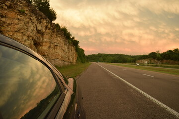 Wall Mural - Highway Cloudscape