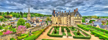 View Of The Chateau De Langeais, A Castle In The Loire Valley, France
