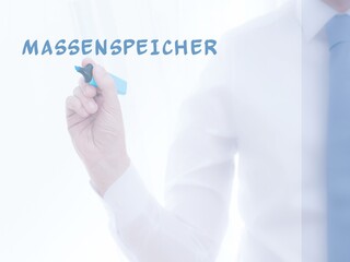 Canvas Print - Massenspeicher