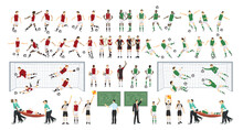 Football Players Set.