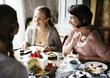 © Rawpixel.com - Friends Gathering Together on Tea Party Eating Cakes Enjoyment happiness