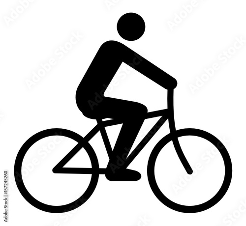 Piktogramm Radfahrer Buy This Stock Vector And Explore Similar Vectors At Adobe Stock Adobe Stock