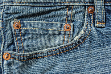 Jeans close-up