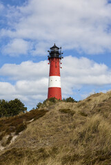 Wall Mural - Hörnum lighthouse, Sylt, Germany