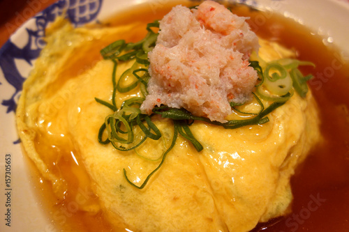 Cuadros en Lienzo Tenshinhan/crab omelet on rice.