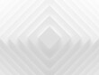 © Sergii - Rhombuses. White geometric background for material modern design. 3D illustration. Works for text and website backgrounds, print and mobile application.