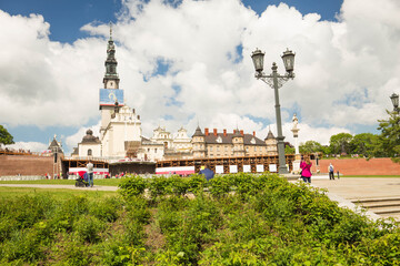 Canvas Print - Częstochowa - Klasztor na Jasnej Górze.