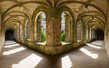 Santa Maria De Armenteira Monastery In Galicia