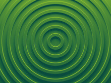 Green Vortex. Abstract Background For Graphic Design, Book Cover Template, Website Design, Application Design. 3D Illustration.