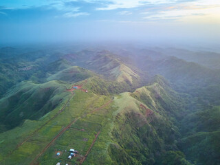 Poster - Natural mountain landscape in Nicaragua