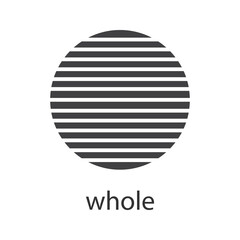 Sticker - Whole symbol glyph icon