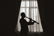 © Svetlana Iakusheva - Man silhouette with clarinet