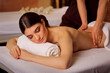 © Studio Romantic - Beautiful woman lying in spa massage salon.