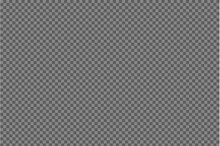 Grid Transparency Effect. Seamless Pattern With Transparent Mesh. Light Grey