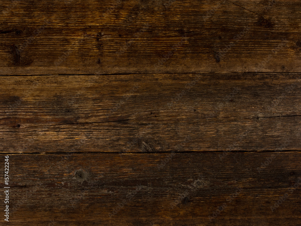 Wood texture. Dark wood texture. Wood-based panel. Wooden boards background. Top view, close up. - obrazy, fototapety, plakaty 