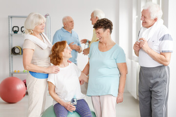 Poster - Spending time in a gym