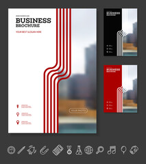 Brochure cover design